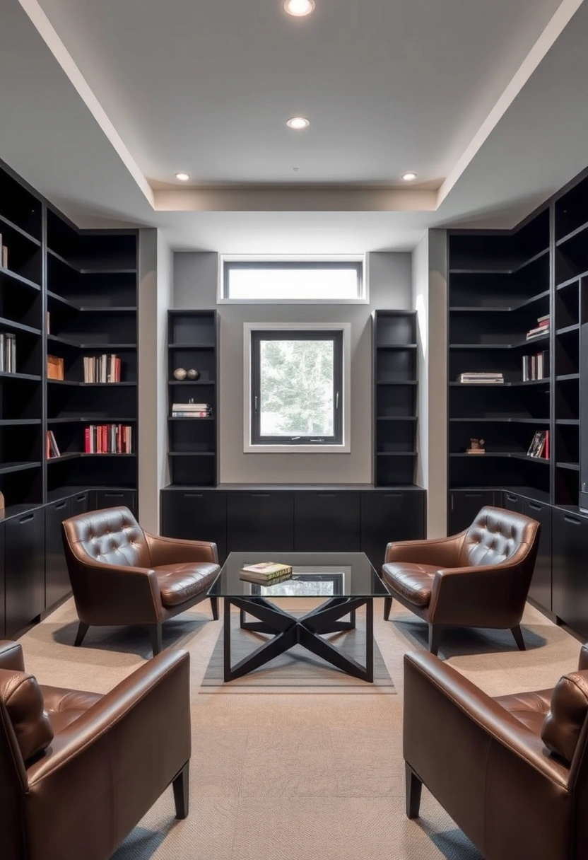 basement library ideas 2