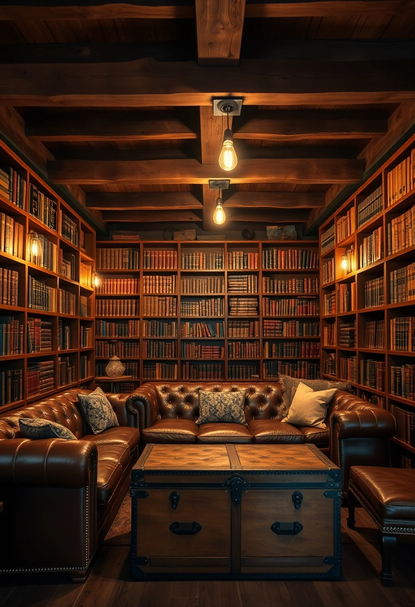 basement library ideas 3