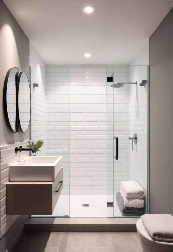 basement shower ideas 1