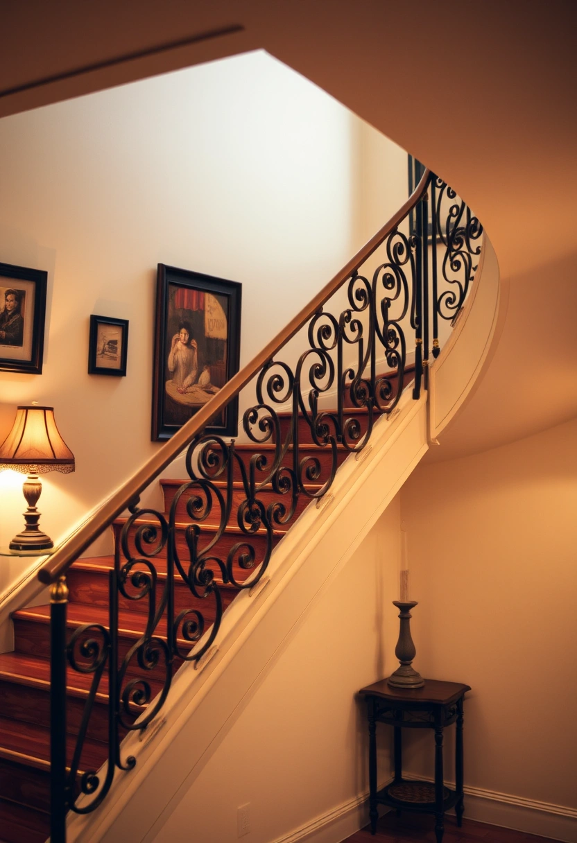 basement stair railing ideas 9