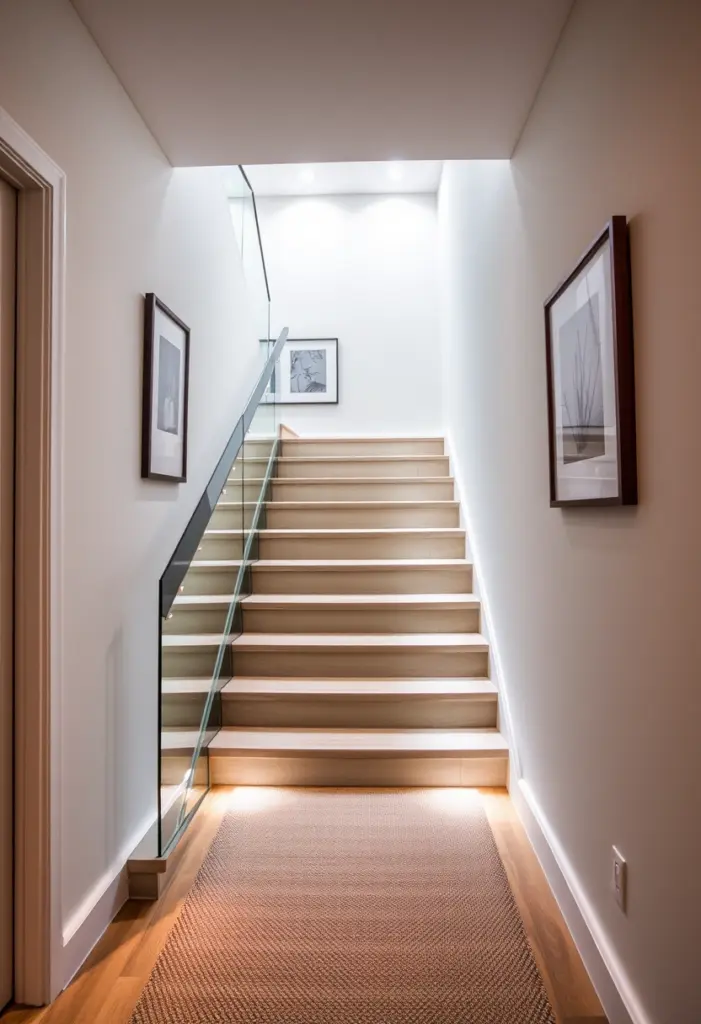 basement stairs ideas 1