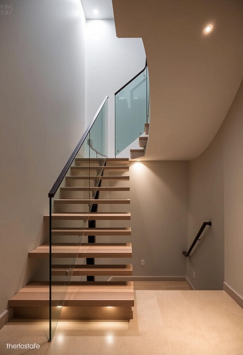 basement stairs ideas 19