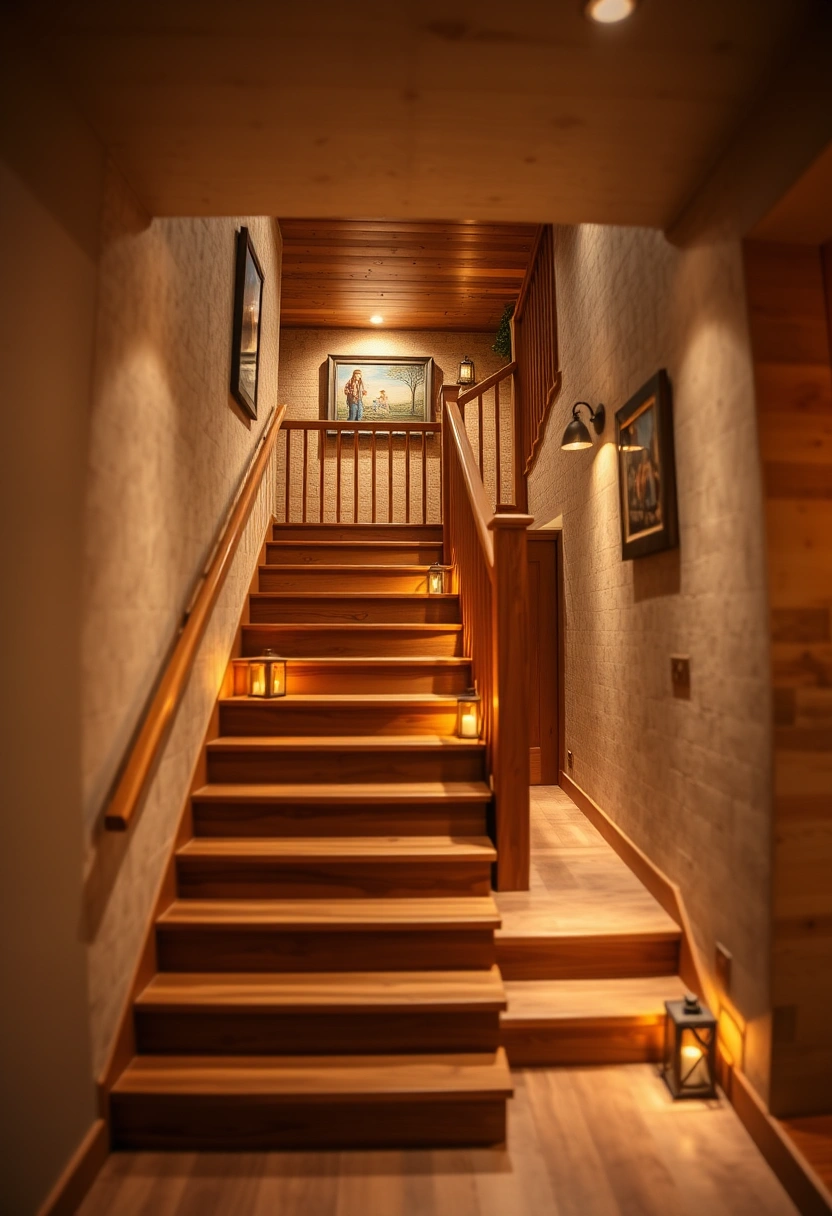 basement stairs ideas 20