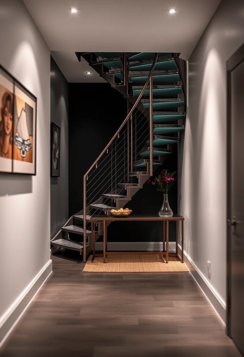 basement stairwell ideas 16