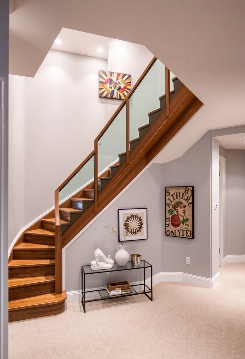 basement stairwell ideas 3