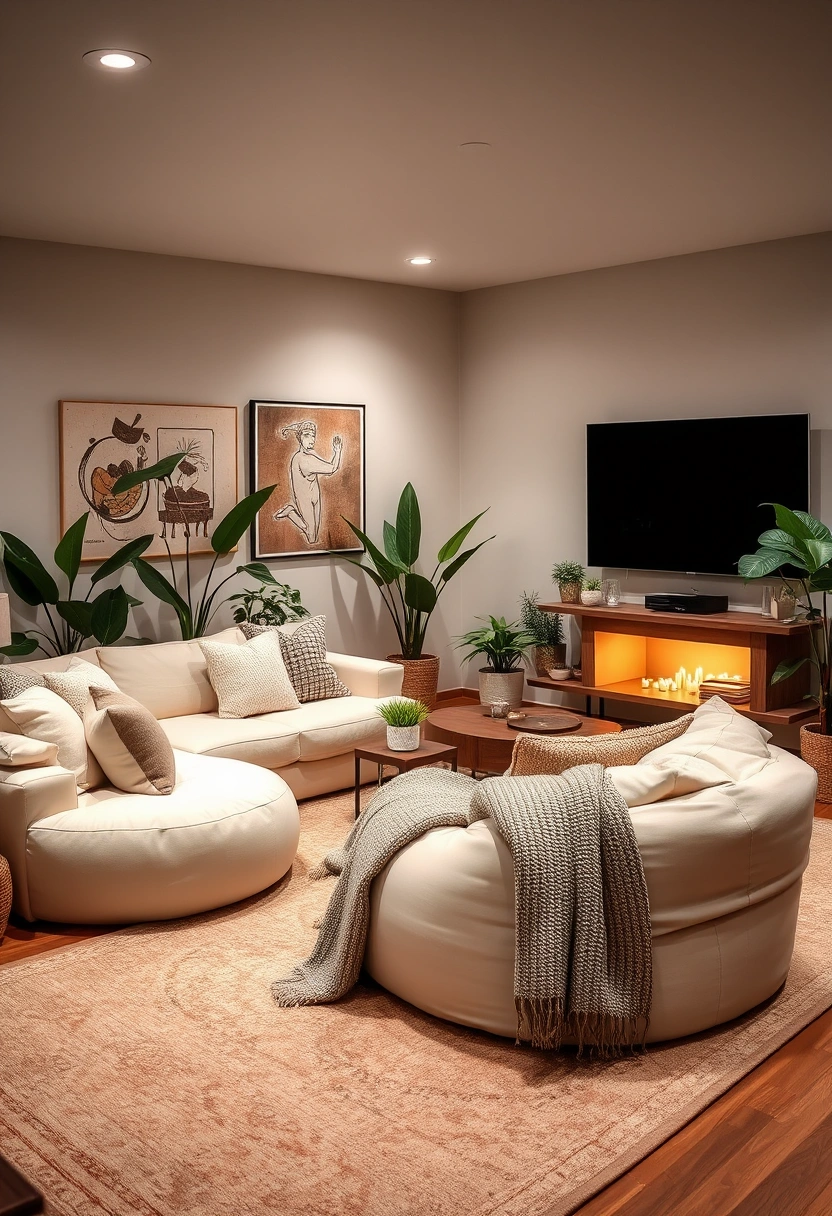 basement tv room ideas 17