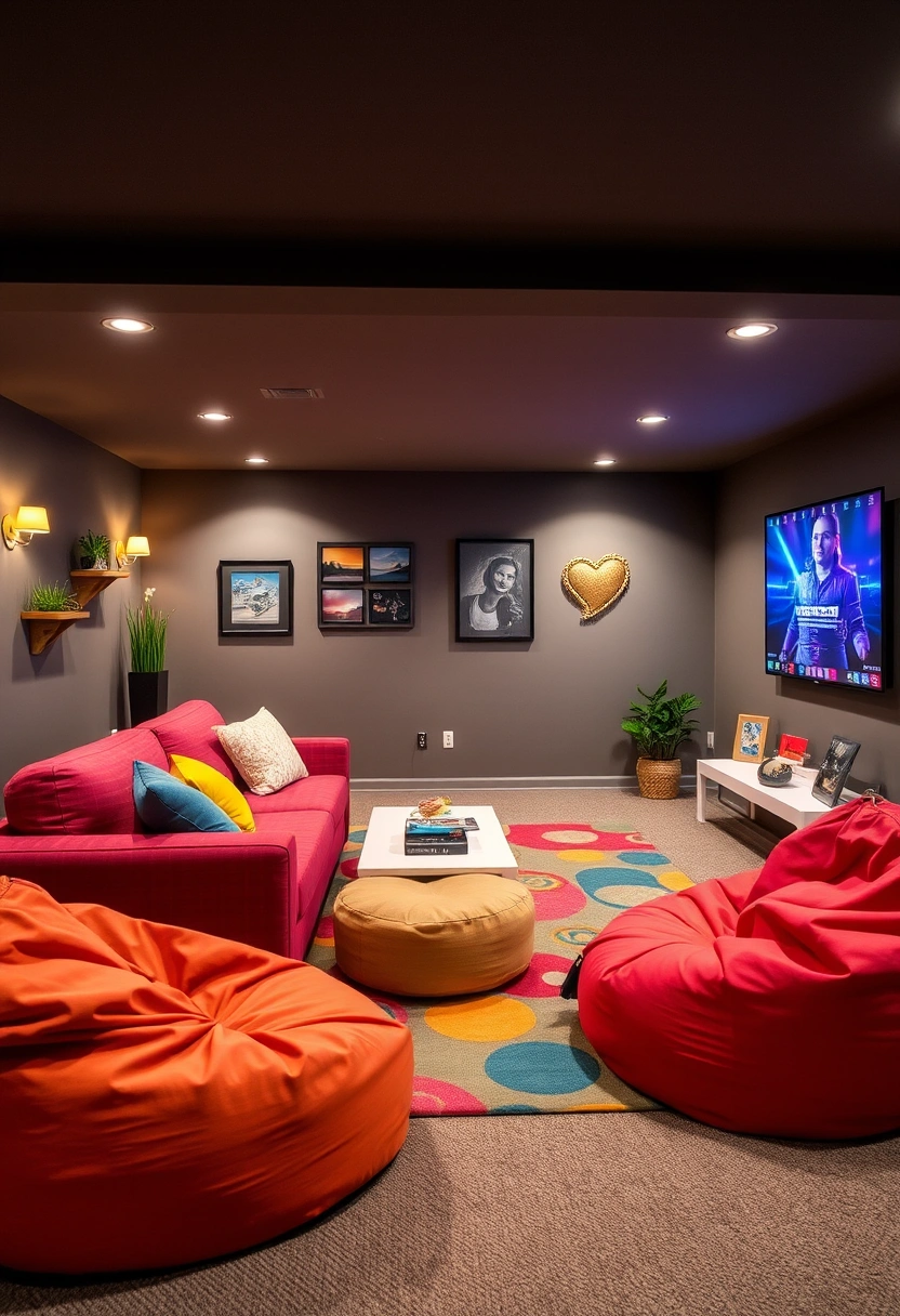 basement tv room ideas 19