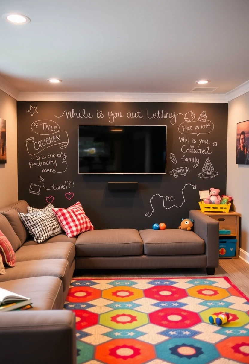 basement tv wall ideas 16