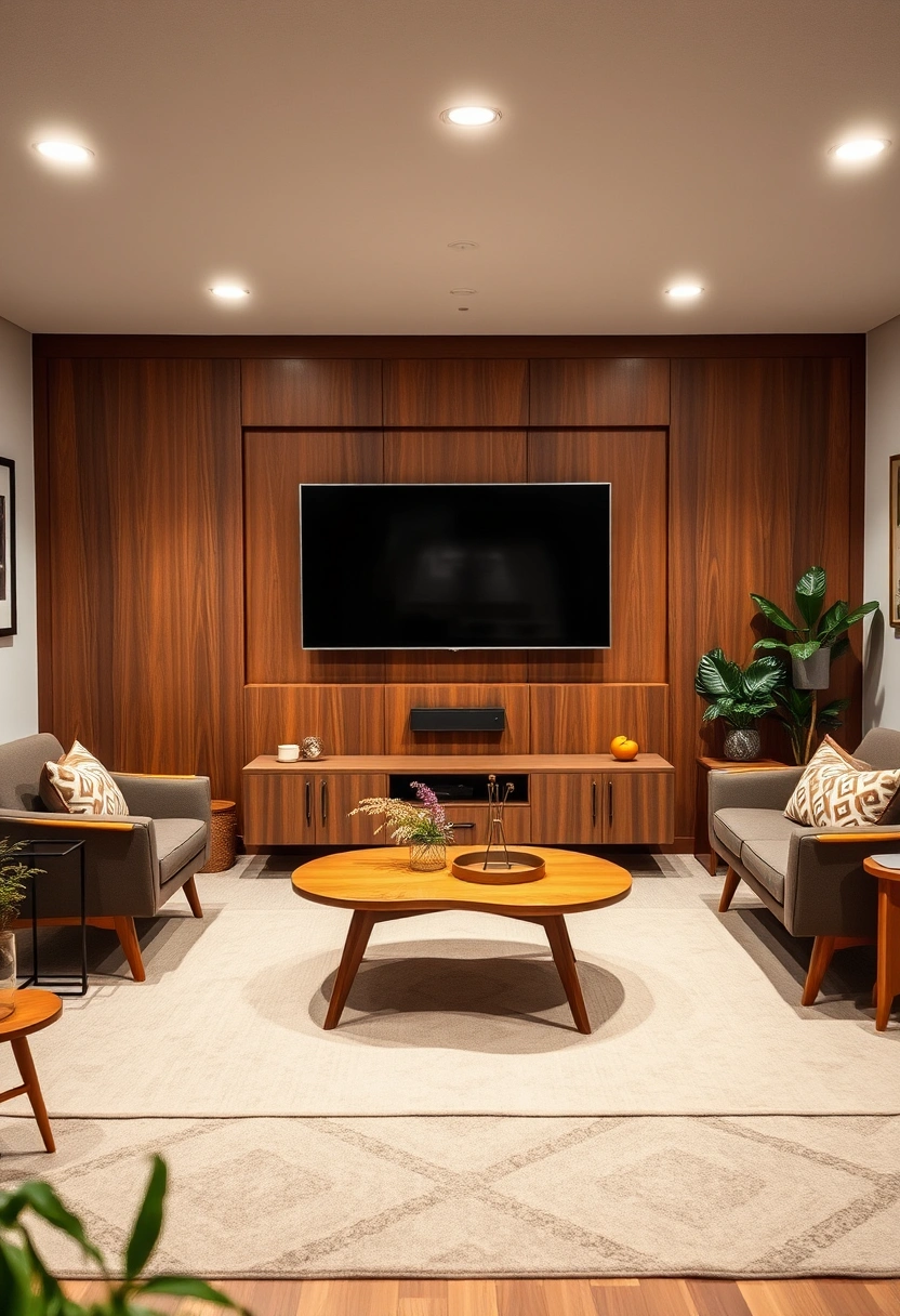 basement tv wall ideas 18