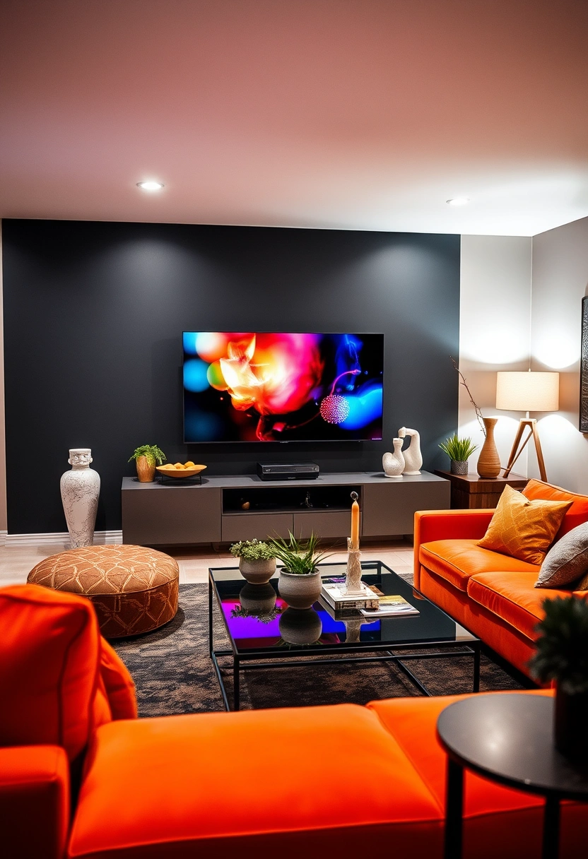 basement tv wall ideas 6