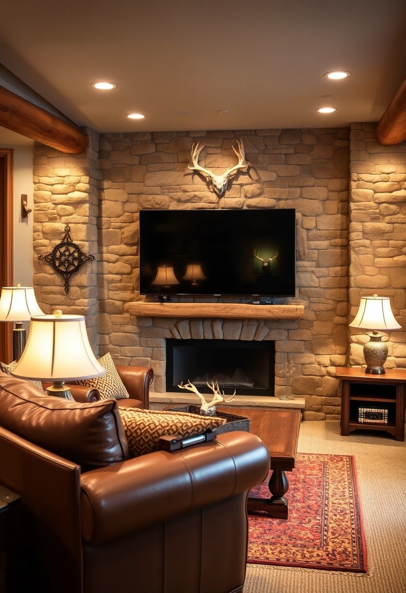 basement tv wall ideas 9