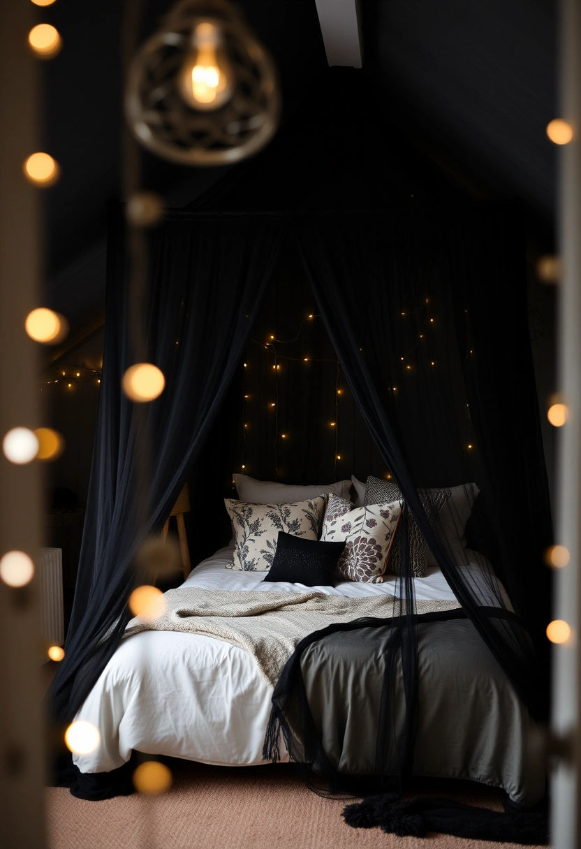 black attic bedroom 5