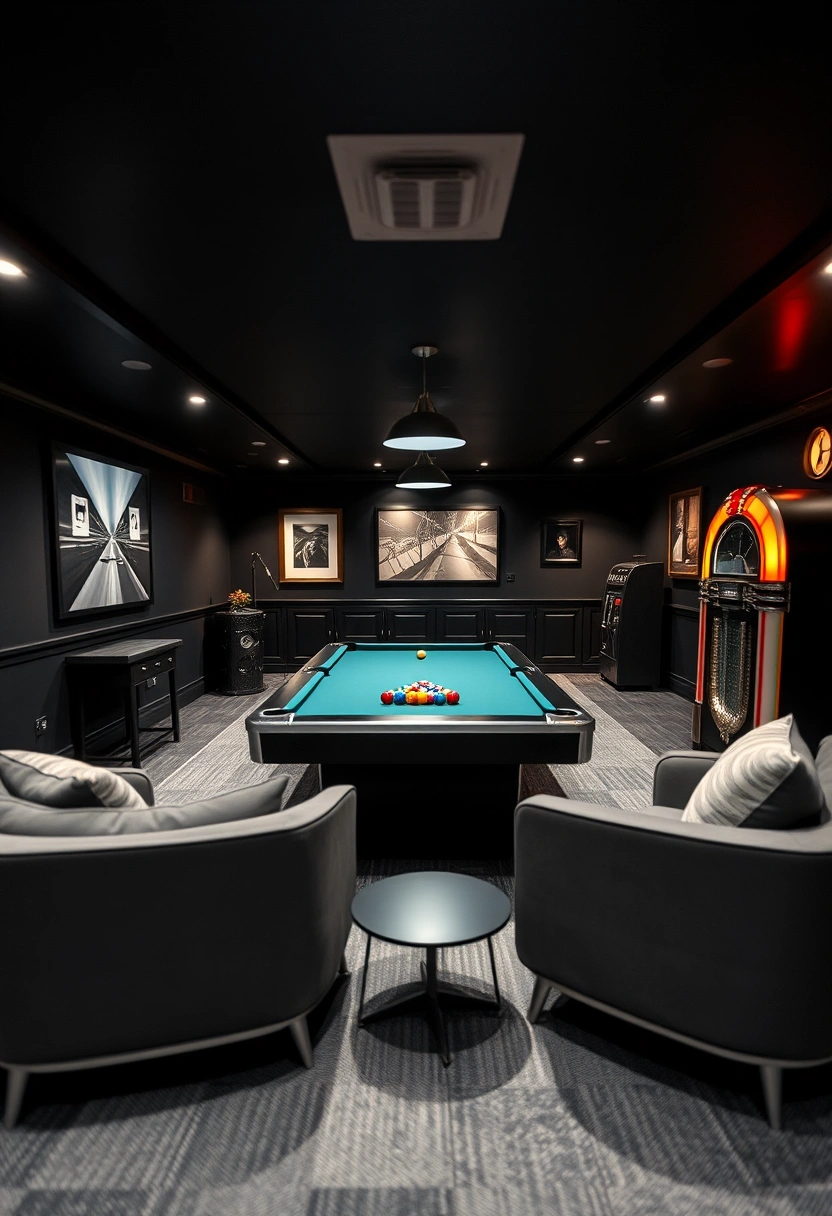 black basement ideas 4