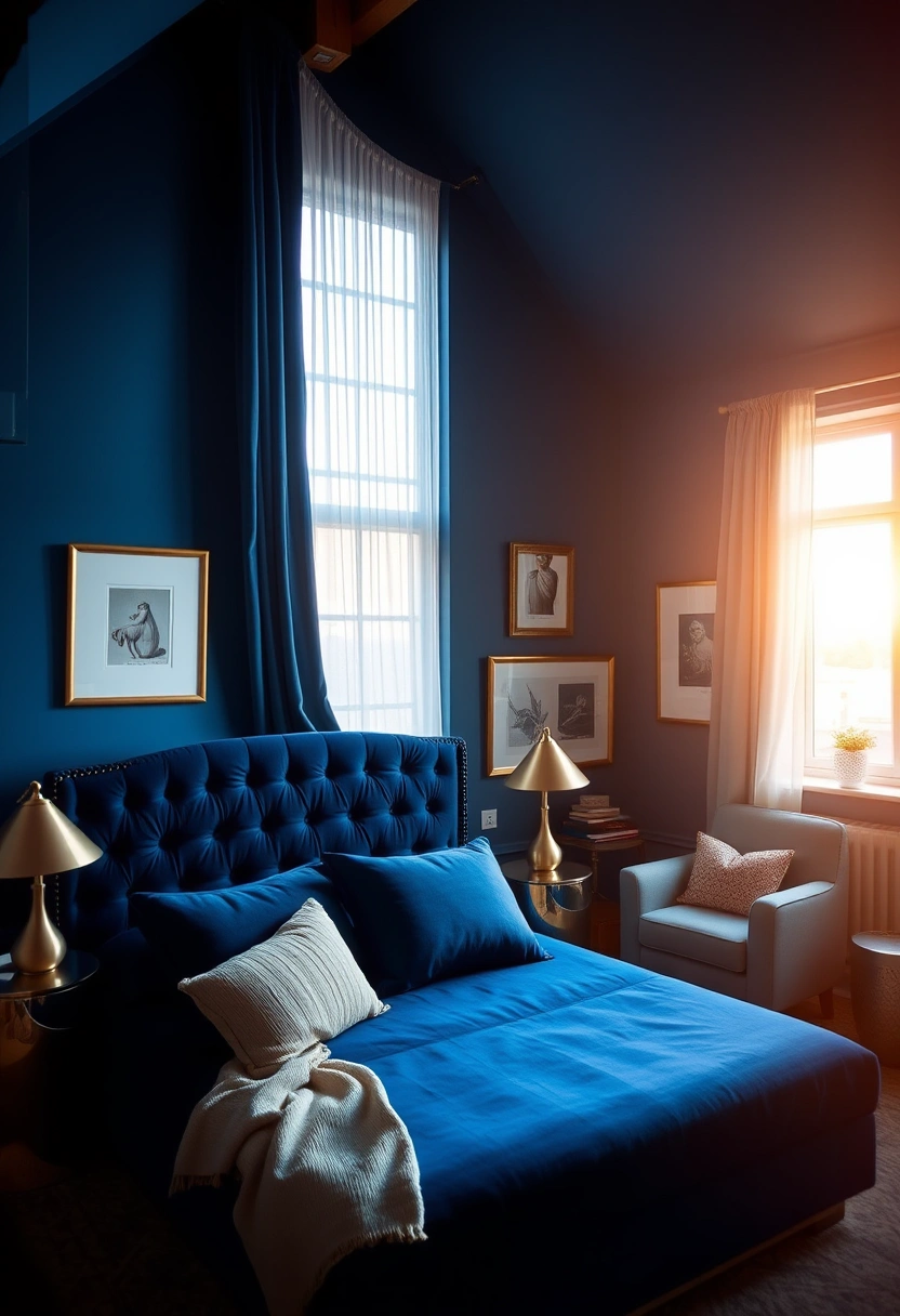 blue attic bedroom 3