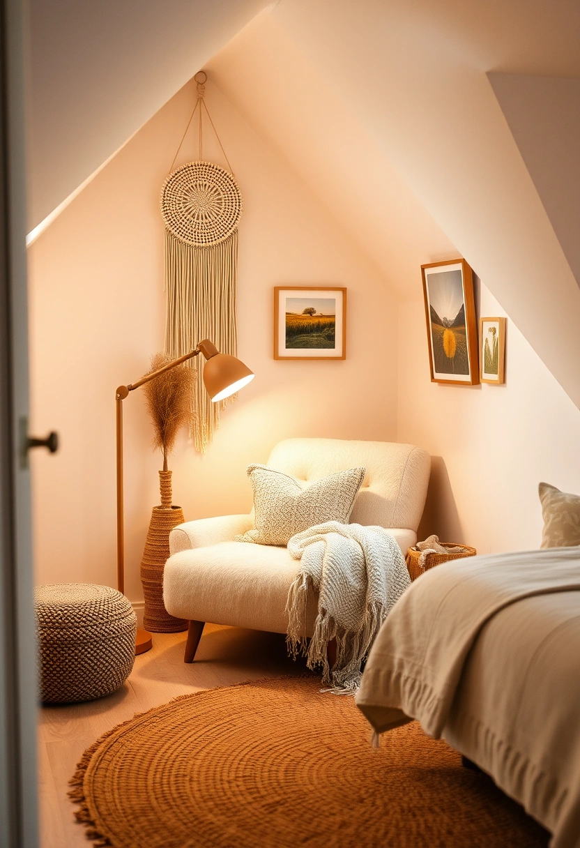 boho attic bedroom 2