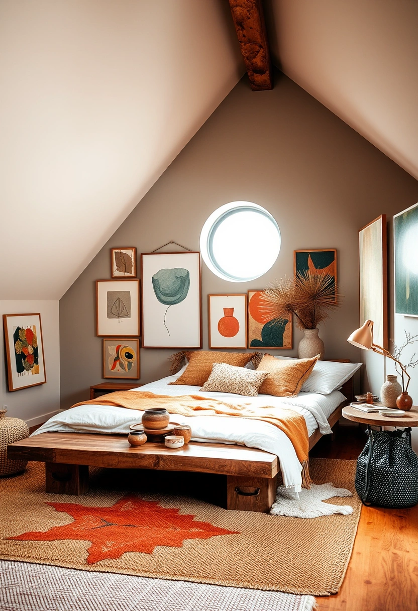 boho attic bedroom 4