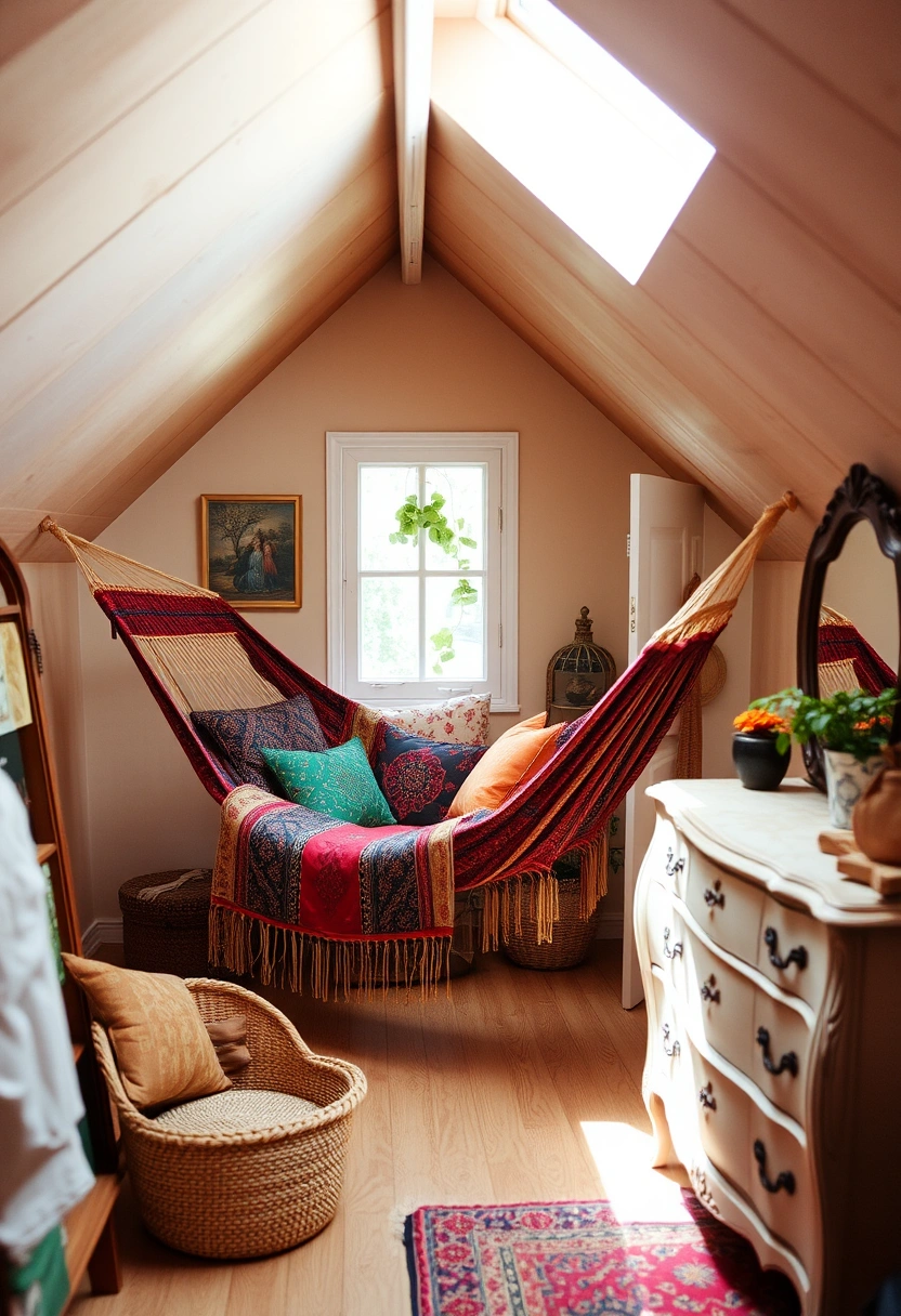 boho attic bedroom 5