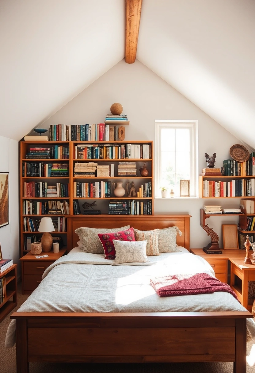 boho attic bedroom 7