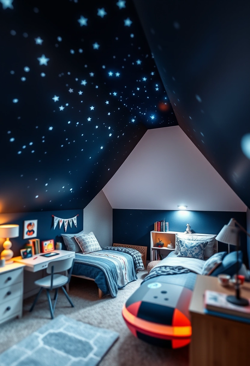 boys attic bedroom ideas 11