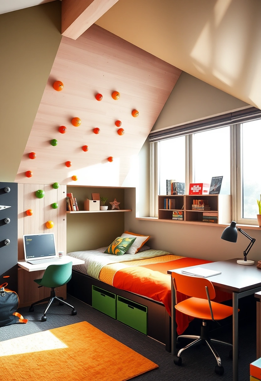 boys attic bedroom ideas 14