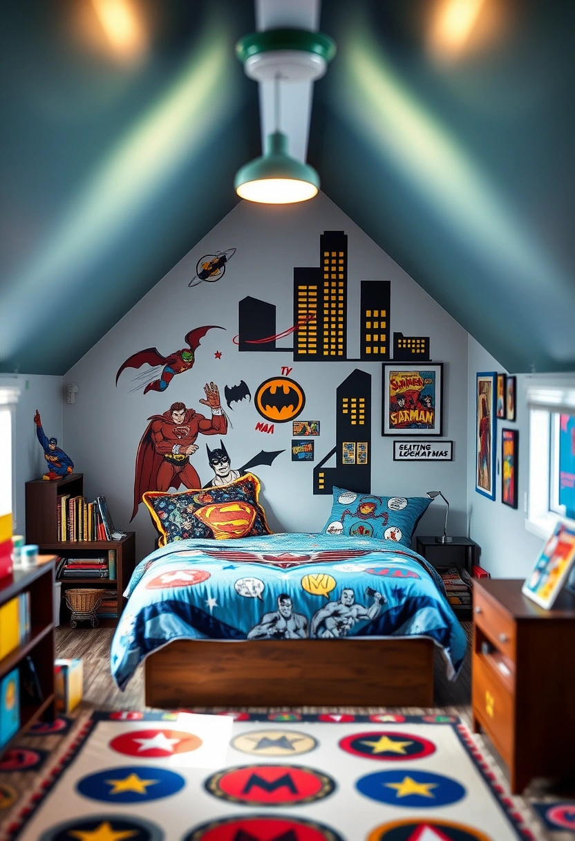 boys attic bedroom ideas 18