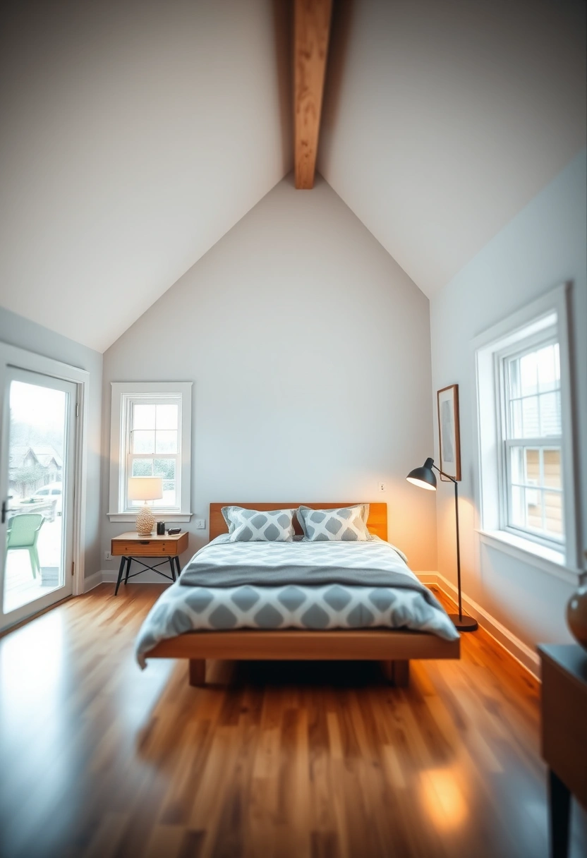 cottage attic bedroom 11