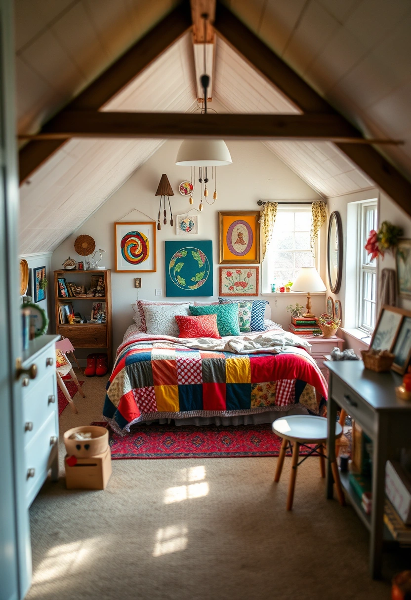 cottage attic bedroom 13