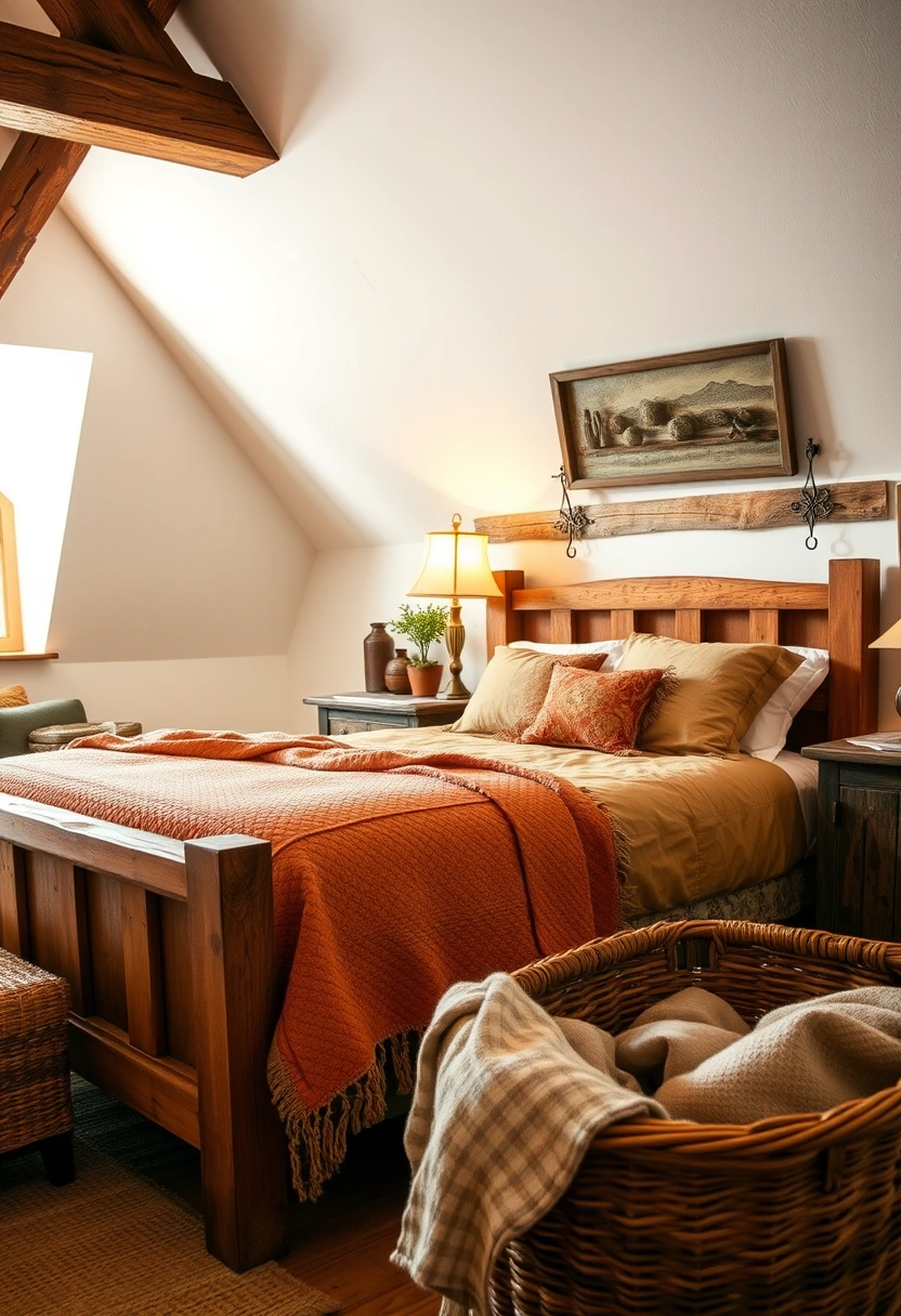 cottage attic bedroom 15