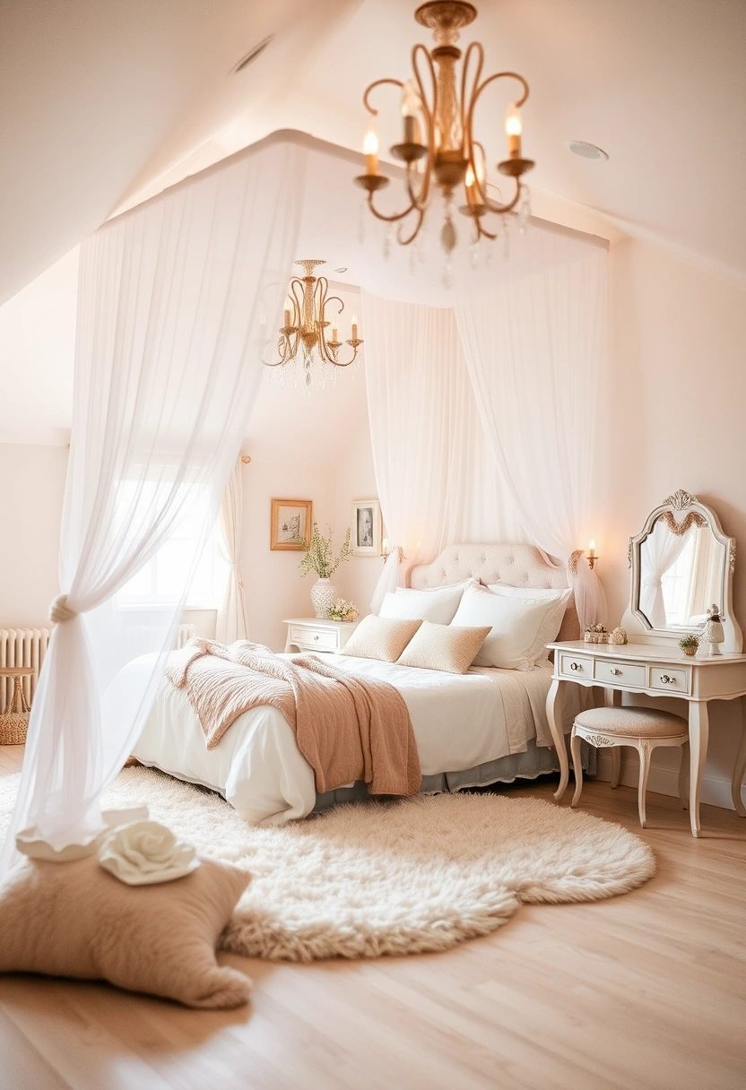 cozy attic bedroom 11