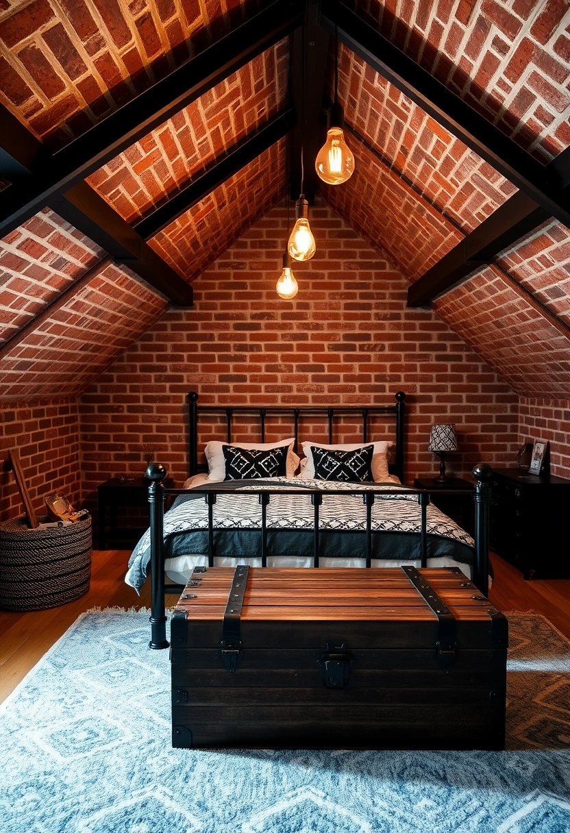 cozy attic bedroom 12