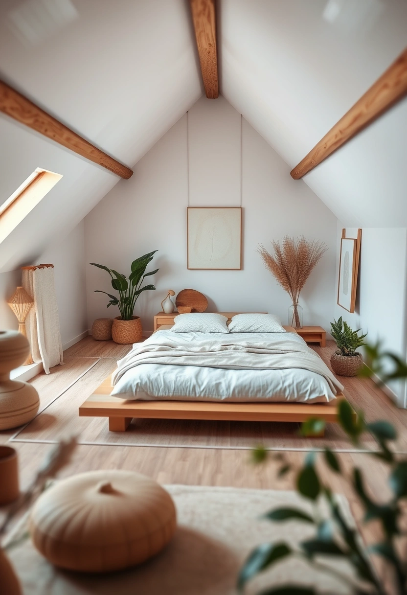 cozy attic bedroom 18