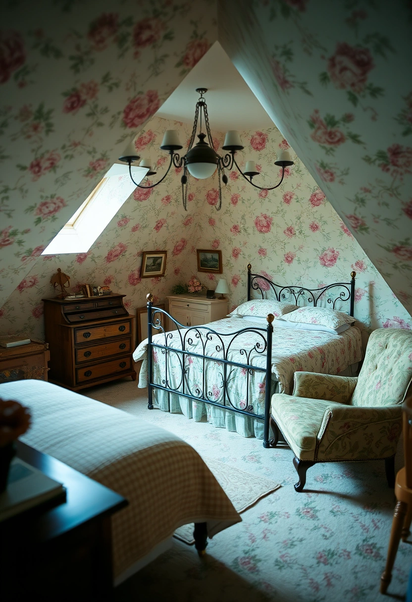 cozy attic bedroom 19