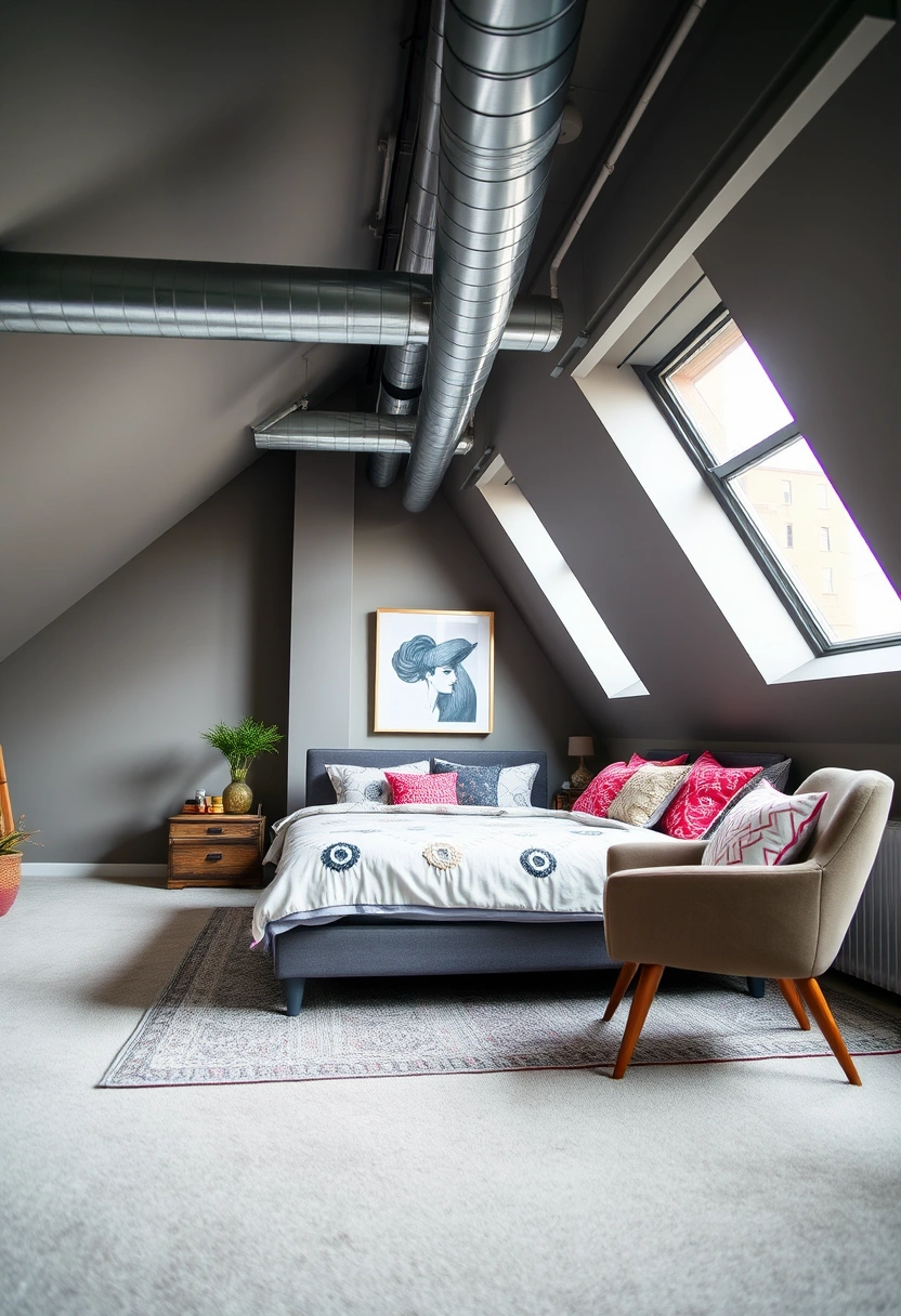 cozy attic bedroom 20