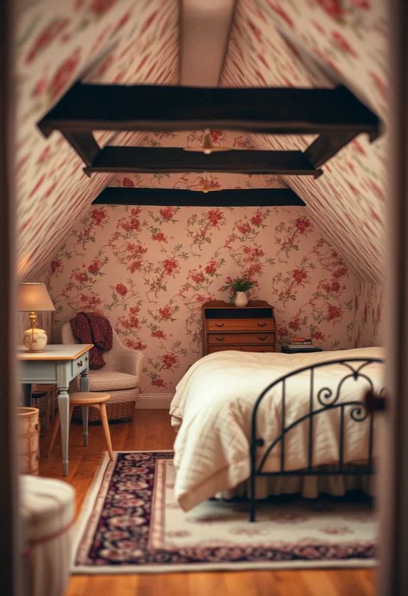 cute attic bedroom ideas 17