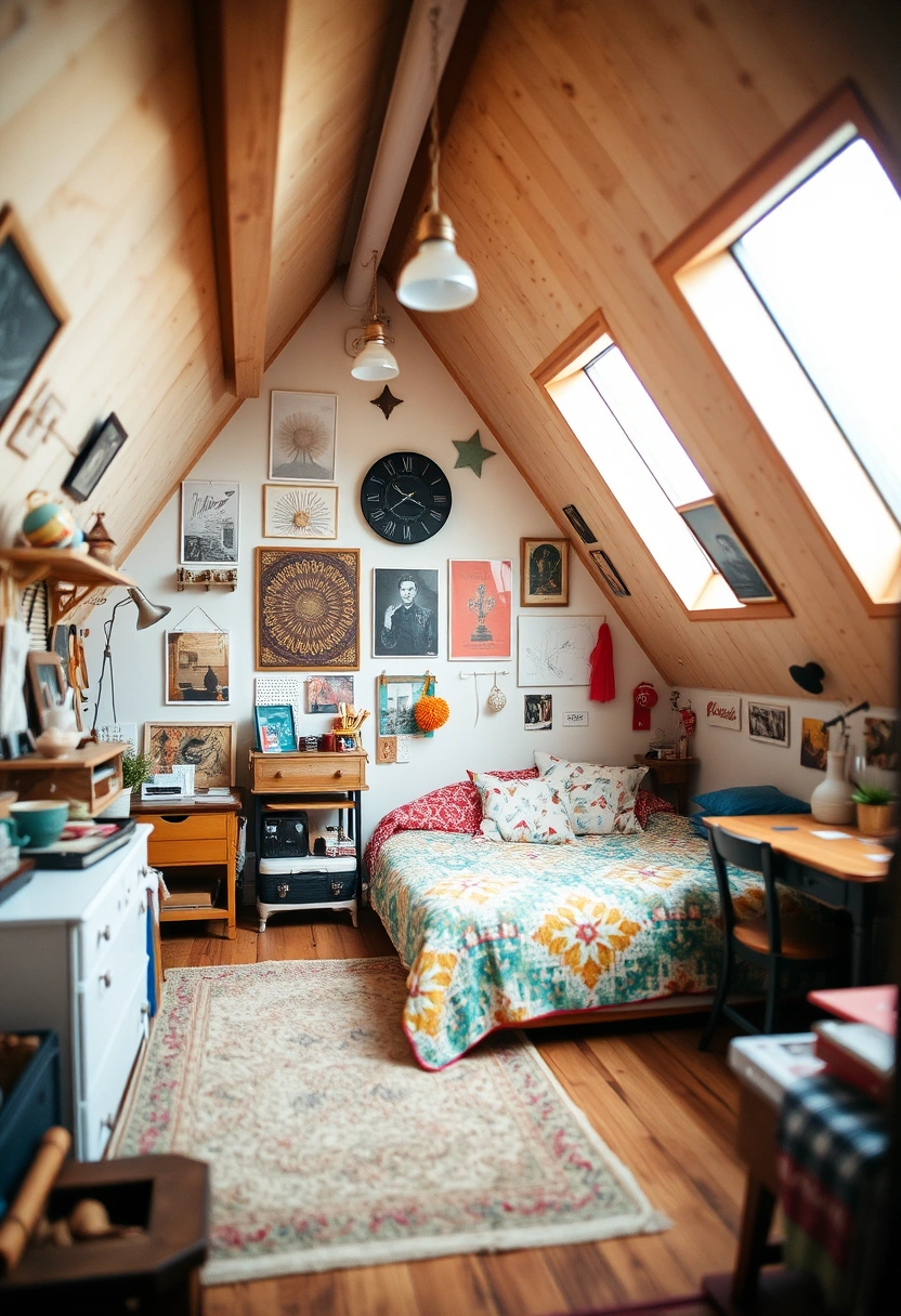 cute attic bedroom ideas 20