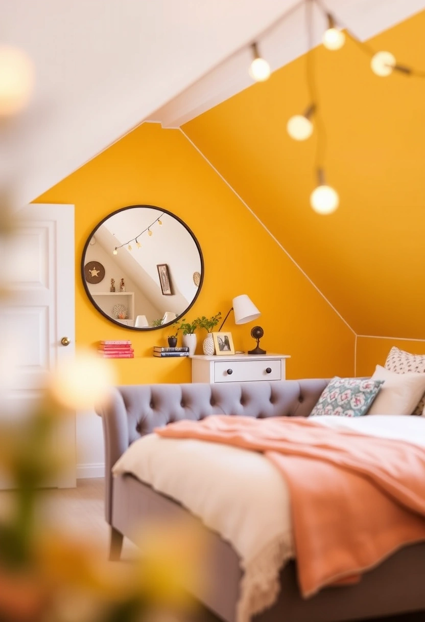 cute attic bedroom ideas 4