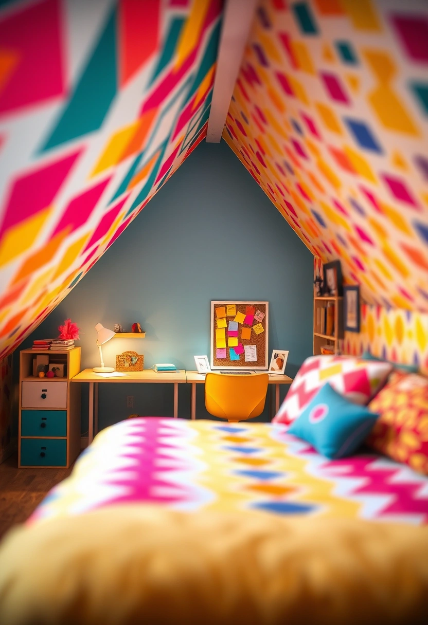 cute attic bedroom ideas 8