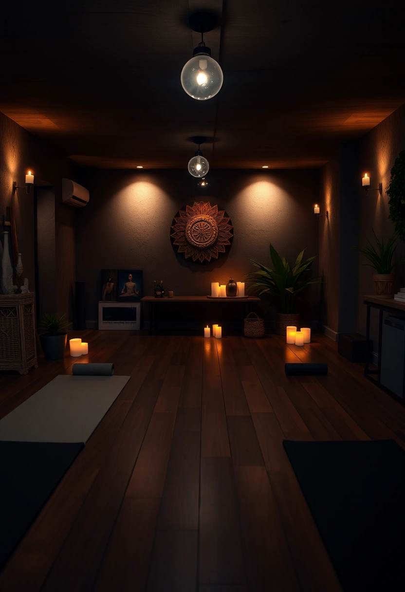 dark basement ideas 16