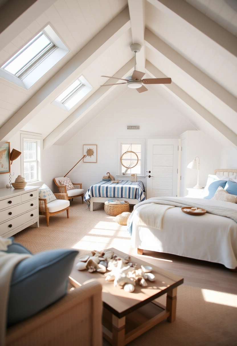 farmhouse attic bedroom 14