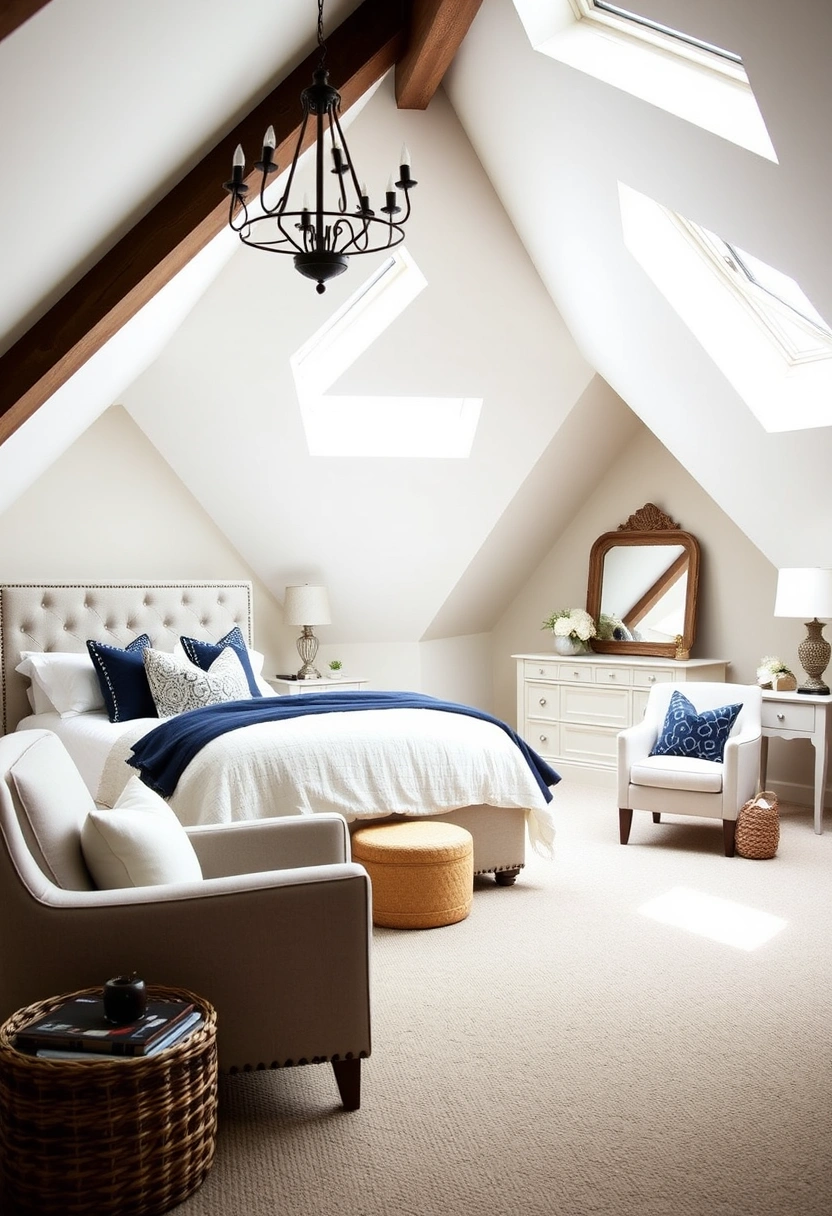 farmhouse attic bedroom 6