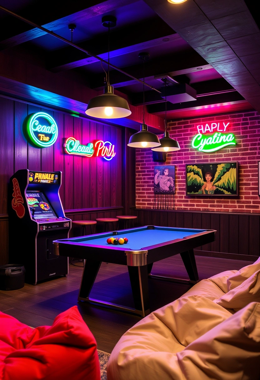 fun basement ideas 2