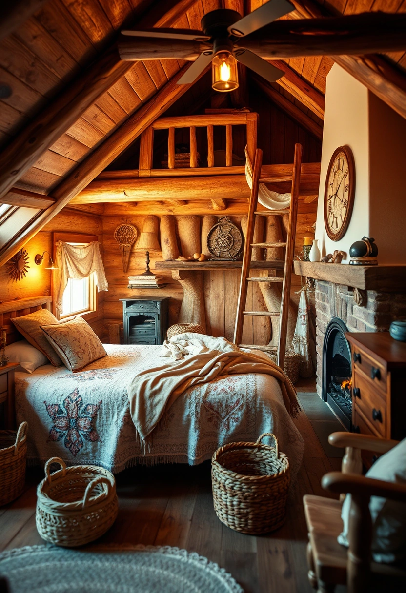 girls attic bedroom ideas 11