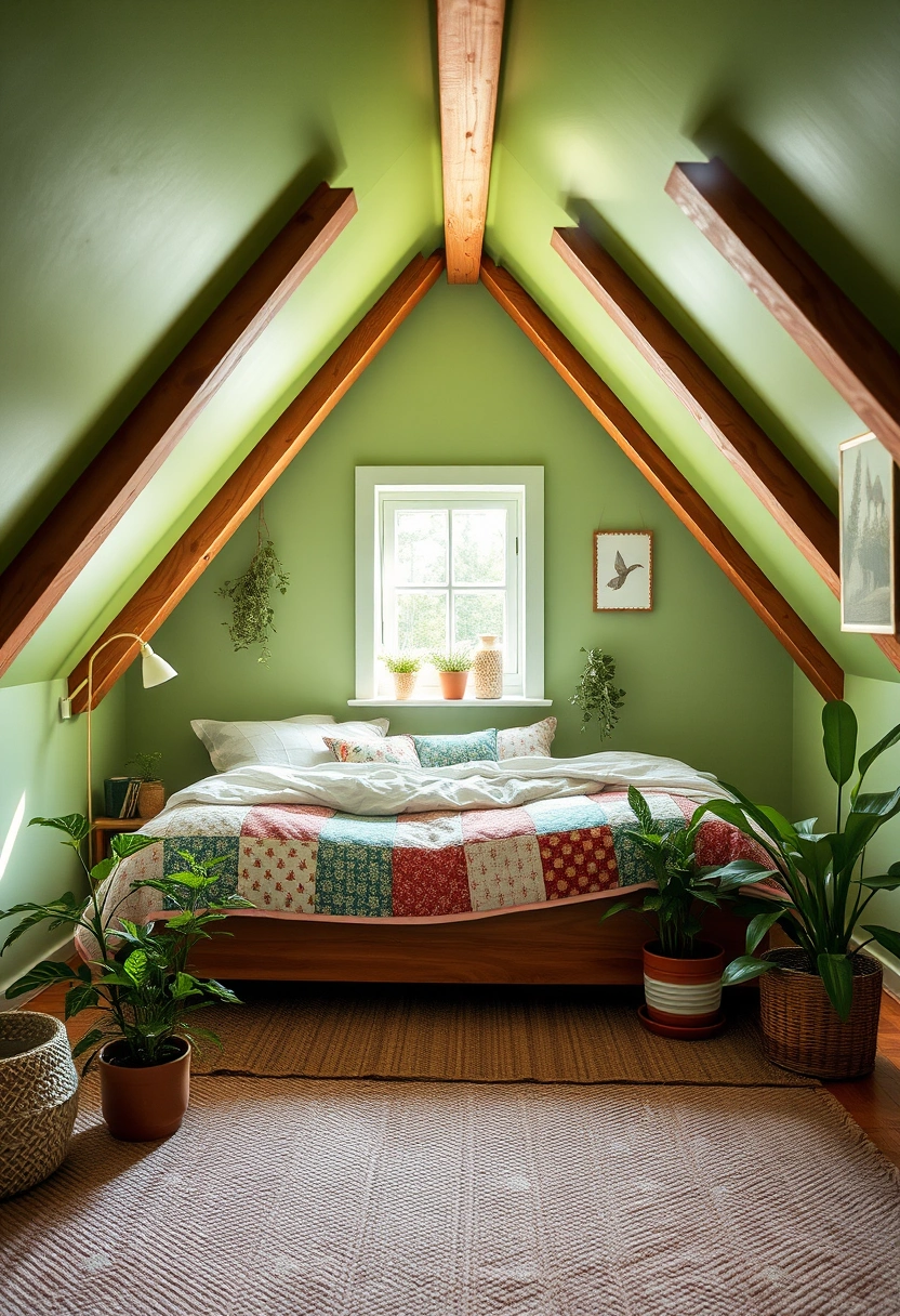 girls attic bedroom ideas 6