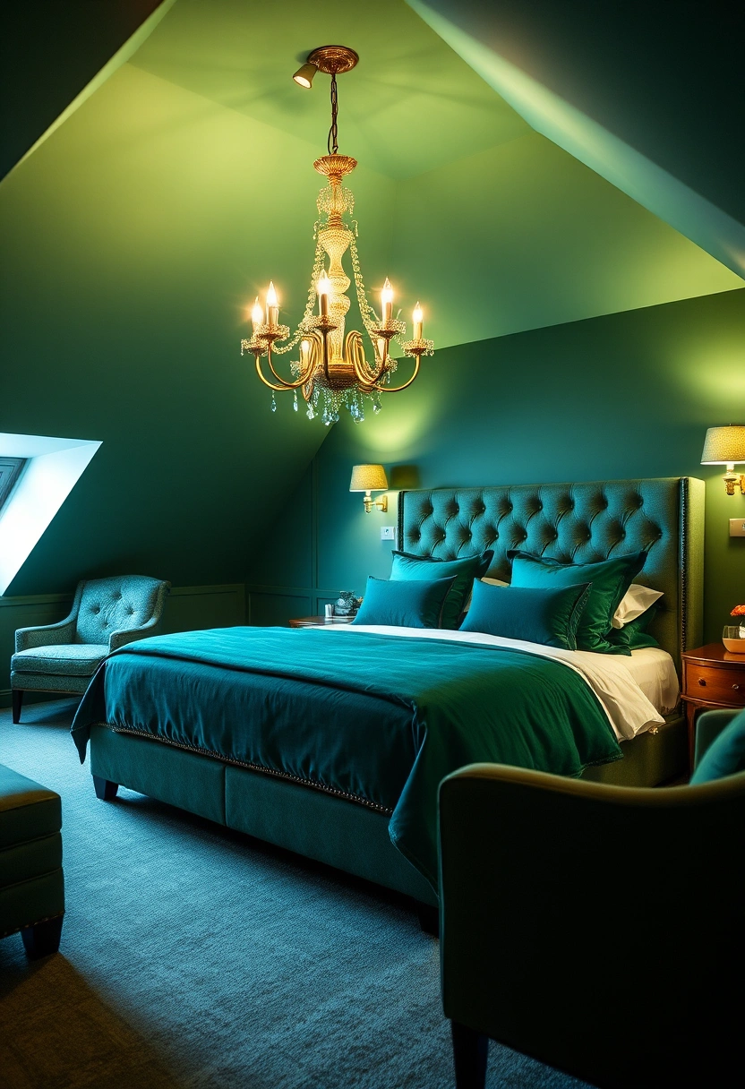 green attic bedroom 10