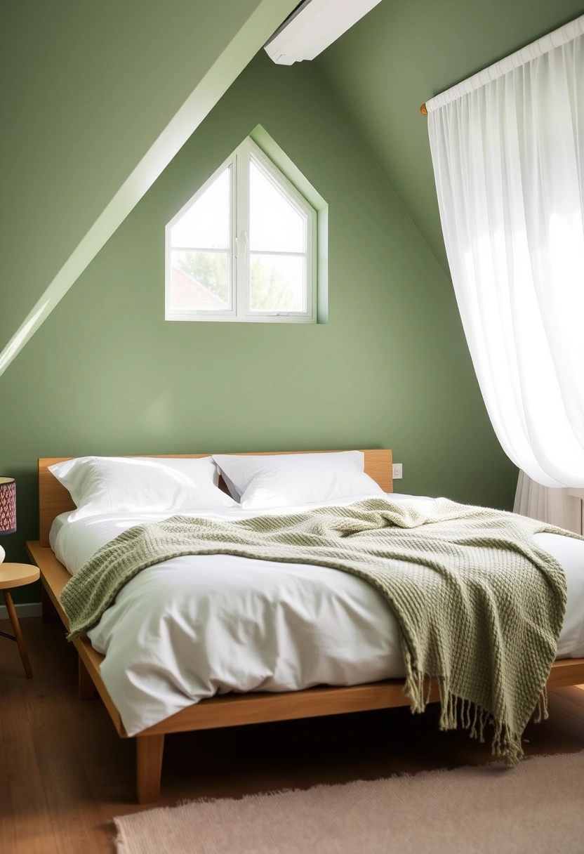 green attic bedroom 2