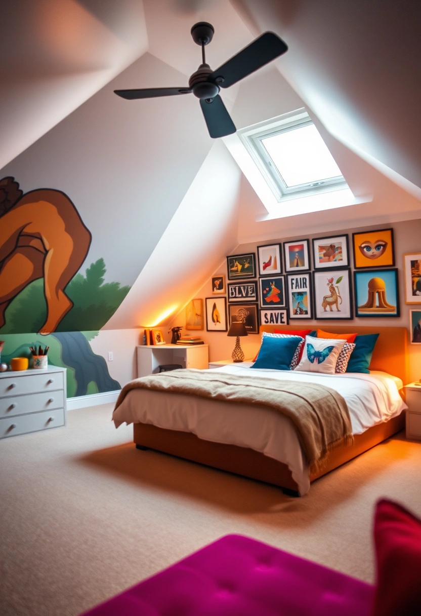 large attic bedroom ideas 13