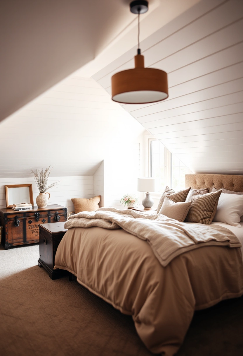 low attic bedroom ideas 1