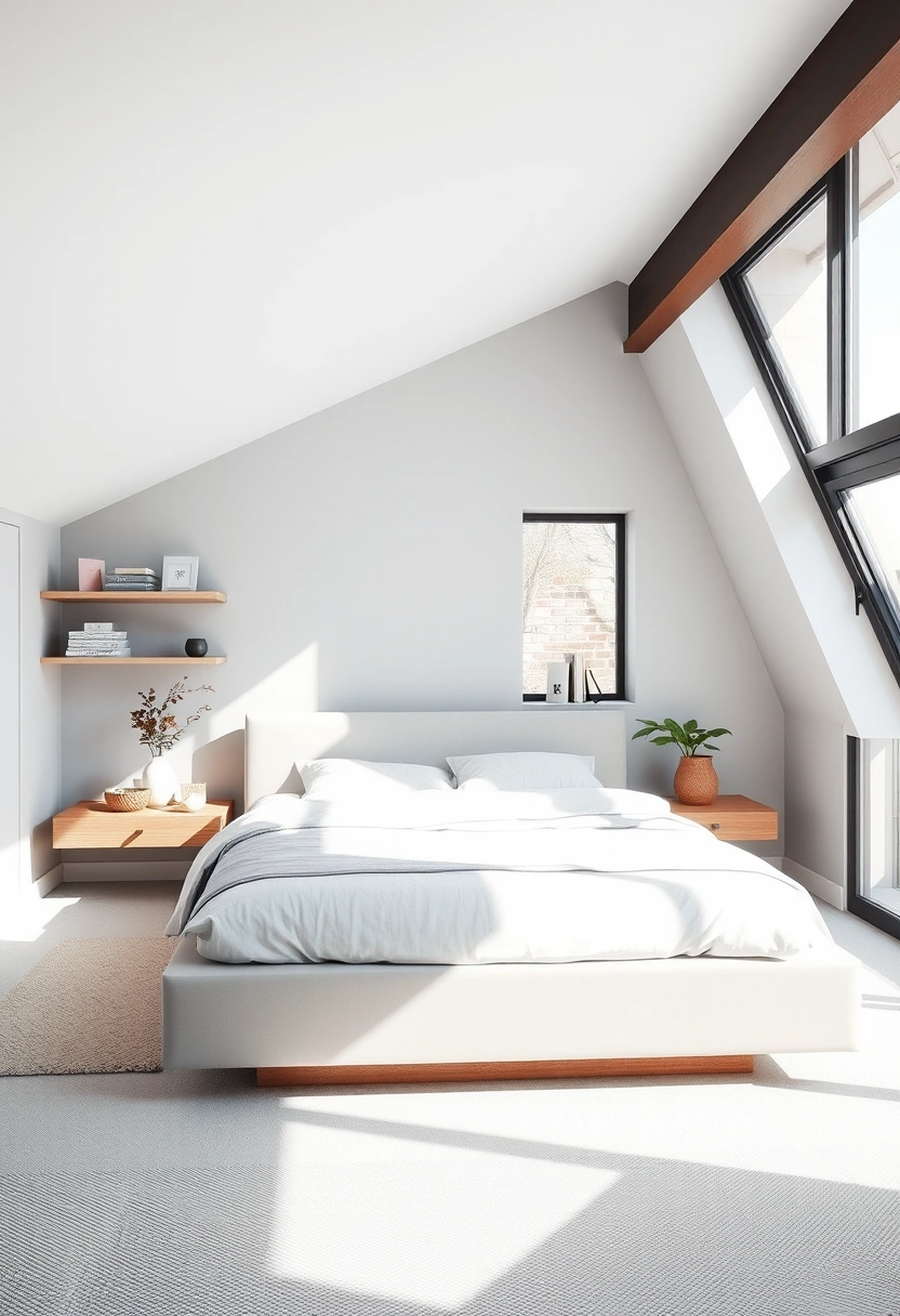 low attic bedroom ideas 3