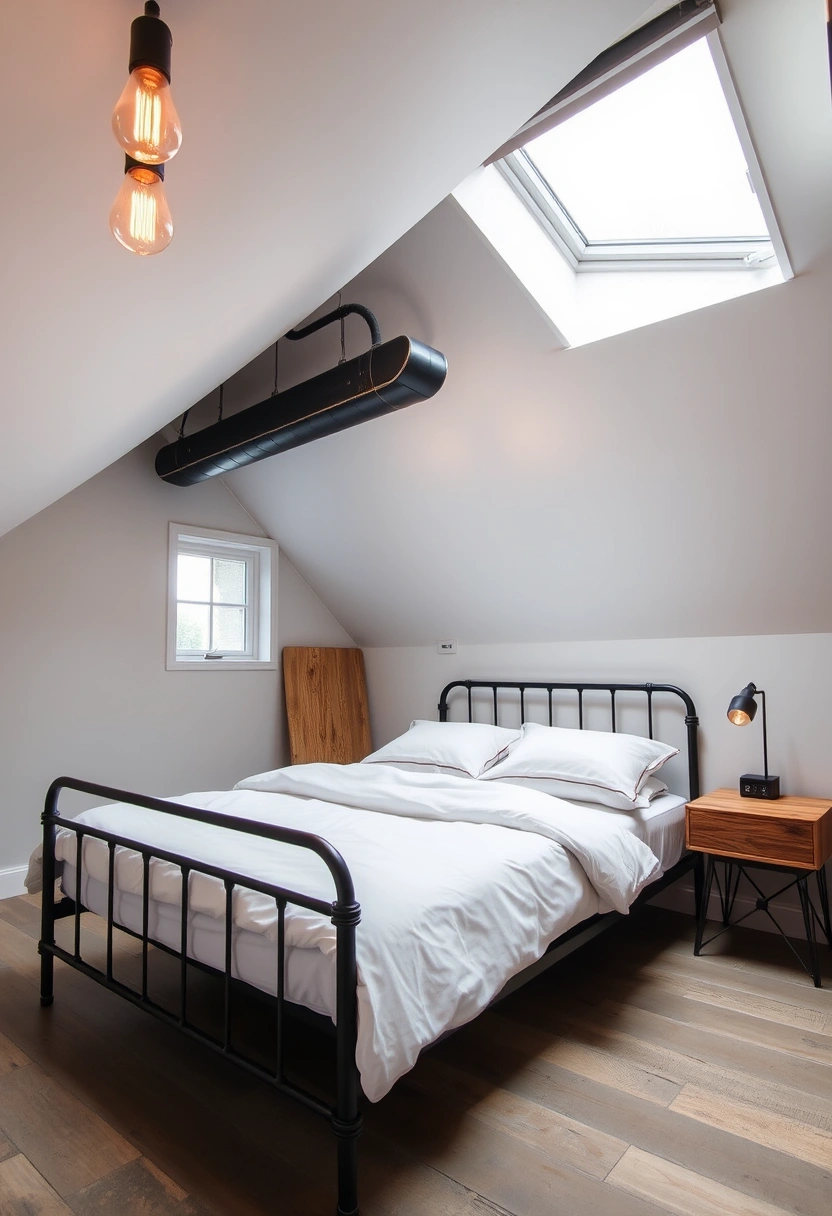 low attic bedroom ideas 8