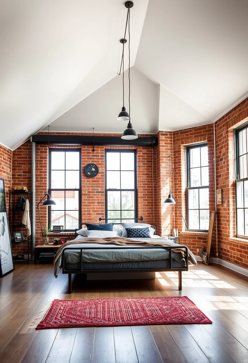 low ceiling attic bedroom 10